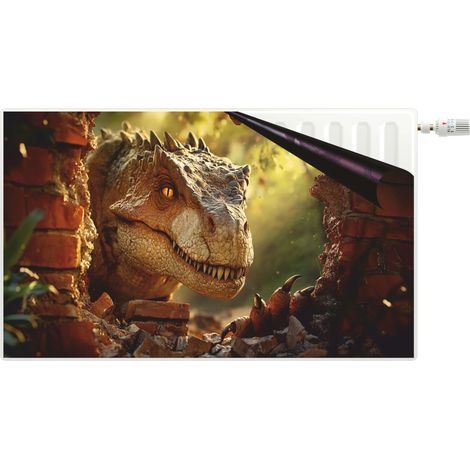 Cache radiateur magnétique Dinosaure (1/5)