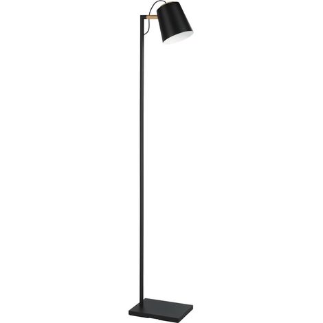 [NEUWERTIG] B-Ware Eglo Stehleuchte Lacey, Höhe 159,5 cm schwarz Stahl Stehlampe Leuchte Lampe Spot (1/2)