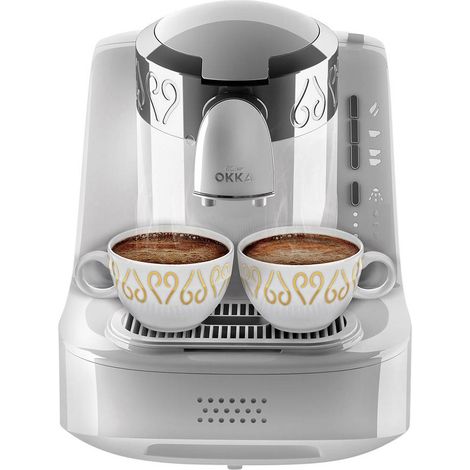 arzum Okka Caffettiera elettrica Bianco, Argento (1/5)