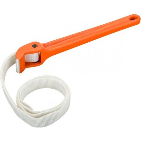 BAHCO - Clé serre-tubes spéciale 220 mm avec sangle en nylon et manche en acier 300 mm