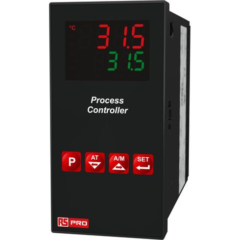 Régulateur de température PID, 100 240 V, 3 sorties Relais, SSR, 3 entrées TC, RTD, 48 x 96mm ( Prix pour 1 )