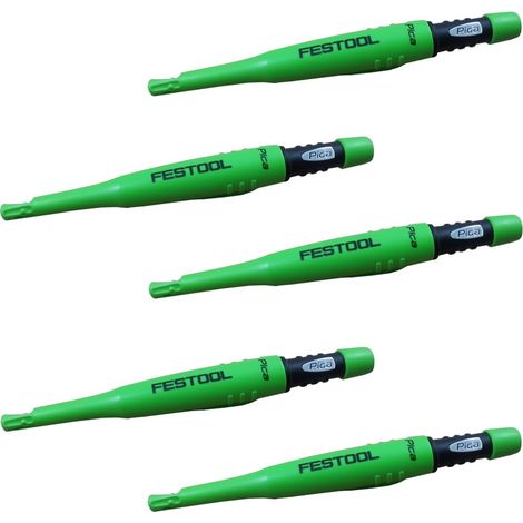 Festool PICA Stift Marker Tieflochmarker Baumarker MAR-S PICA 5 Stück Fanartikel (1/2)