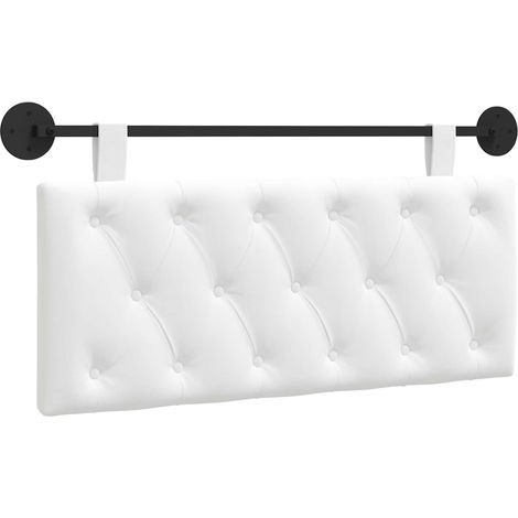Cabecero colgante Blanco Tela vidaXL (1/5)