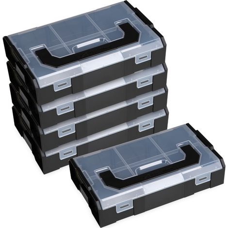 L-BOXX ProClick Set 7 - 5x L-BOXX Mini coperchio trasparente ( 5x 6100000324 ) (1/4)