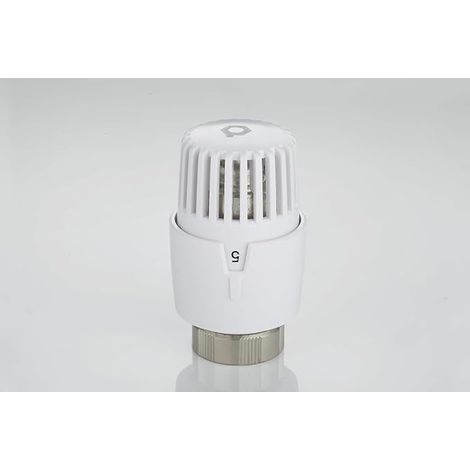 Radiator thermostat - precise thermostatic head with integrated sensor, frost protection and adjustment for threaded valves M30 x 1.5 (1/5)