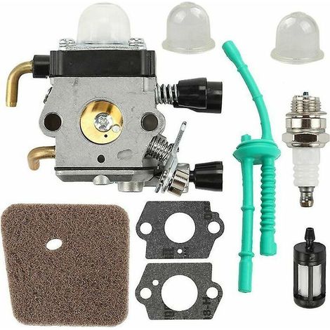 Kit filtro aria e carburatore per Stihl FS45, FS46, FS55, FC55, FS38, HS45, FS74 e FS75 - Crezuo