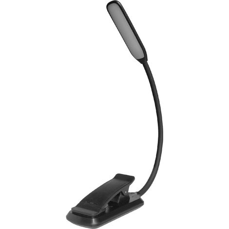 Lampe de Lecture Rechargeable,9 LED Liseuse Lampe avec 3 Modes d'éclairage Gradation en Continu 360°Cou Flexible Lampe Lecture pour Livre au Lit,Lampe Clip pour Nuit/Voyage,Câble USB C Inclus (1/5)