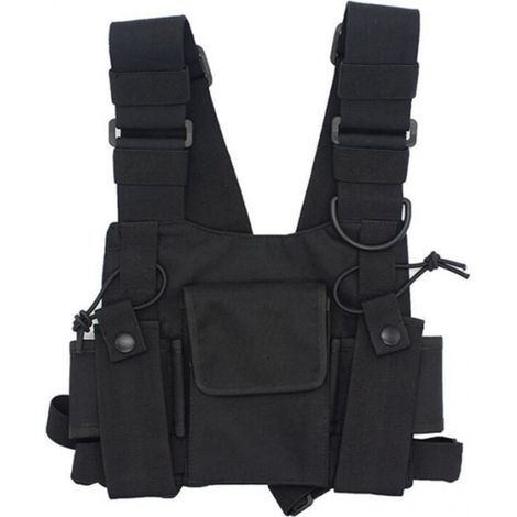 1 Stück Walkie Talkie Radio Harness Paket Rucksack Fall (1/4)