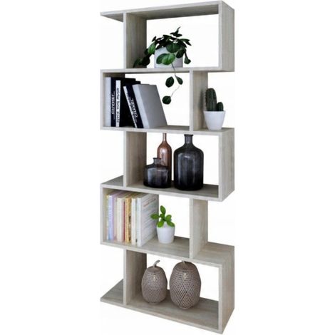 Bask Sonoma Eiche Standregal für Wohnzimmer, Büro, Jugendzimmer MK (1/4)
