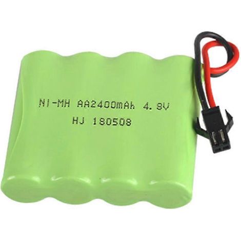 Piles Ni-AA 4,8 V 2400 mAh pour jouets radiocommandés (éclairage électrique). (1/5)