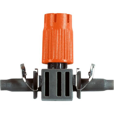 Ugello a spruzzo d'acqua in linea Gardena 8321, grigio, arancione MDS