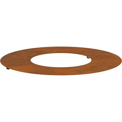 Jardinière,Pot en Acier Corten Acier corten Grand Incrustations Décoratives CFW65391 (1/5)