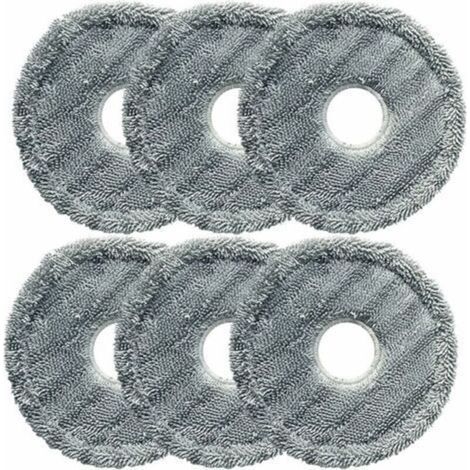Balai électrique aspirateur avec 6 têtes de nettoyage et chiffons en microfibre – Compatible avec modèles Dyson V7, V8, V10, V11 (sans marque, conforme aux normes CE) (1/5)