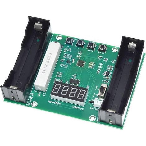Testeur de capacité de batterie XH-M240 pour batteries lithium 18650, module indicateur de tension mAh/MWh (1/5)