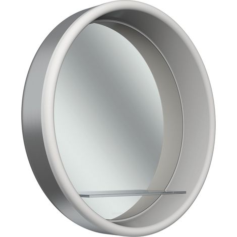 Schneider LUNE D2W Miroir lumineux, rond, éclairage LED tout (1/5)