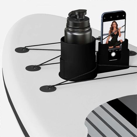 Porte-gobelet pour paddleboard, porte-boisson pour paddleboard et kayak, porte-gobelet et porte-téléphone 2 en 1 pour paddleboard (1/5)