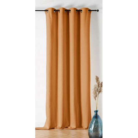 Rideau d'ameublement "mouton" - 140x240cm - Orange (1/2)