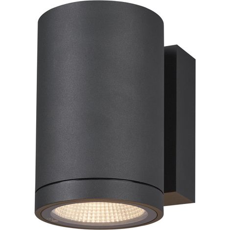 Applique extérieure ENOLA rond M gris LED 10W 3000K/4000K IP65 - SLV - 1003423
