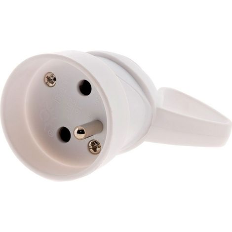Scheda femmina 16A 2P + T bianco