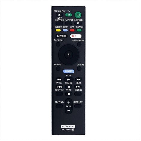 Télécommande de remplacement pour -VB310U ULTRA HD, compatible avec le modèle -VB310U, commande à distance infrarouge, design ergonomique, idéale pour TV 4K, remplace l'originale, précise et réactive. (1/5)