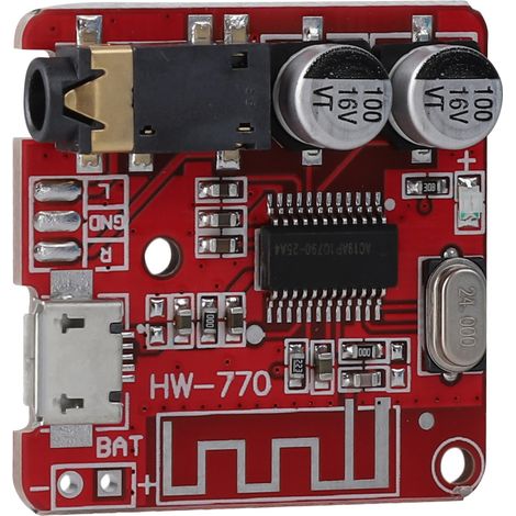 Carte Amplificateur Audio Bluetooth 4.1 MP3 Haute Fidélité pour Voiture (1/5)