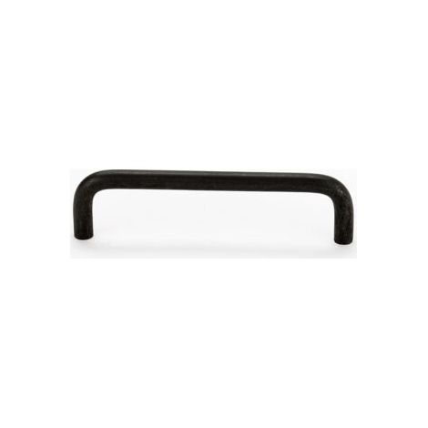 QORVA-Poignée de meuble design, distance entre les trous 96 mm, pour cuisine, salle de bain, étagère, alliage d'aluminium, noir, 2 pièces (1/5)
