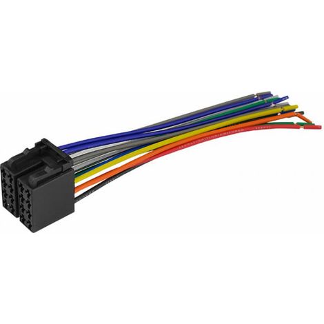 CONECTOR ISO SOCKET ALIMENTACIÓN + ALTAVOCES COMPUESTOS