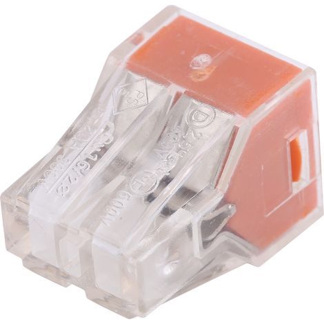 100 pièces Connecteurs Rapides PCT à 4 Trou, Câble Rigide Flexible Universel pour Installation Électrique PCT-104 (1/5)