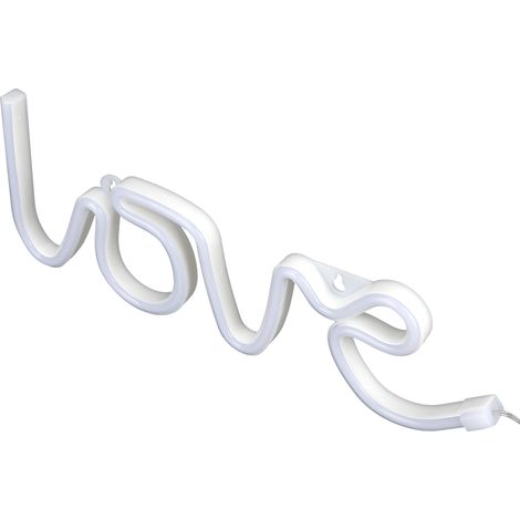 Lettres lumineuses néon LED en forme de lettres anglaises, accessoire de décoration pour chambre de fille, idéal pour les fêtes. (1/5)