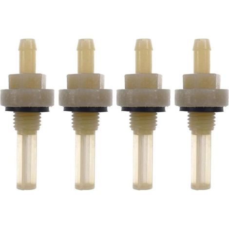 Lot de 4 filtres de joint de réservoir de carburant de rechange pour moteur Honda GX160 GX200 GX240 GX270 GX340 GX390 (1/5)