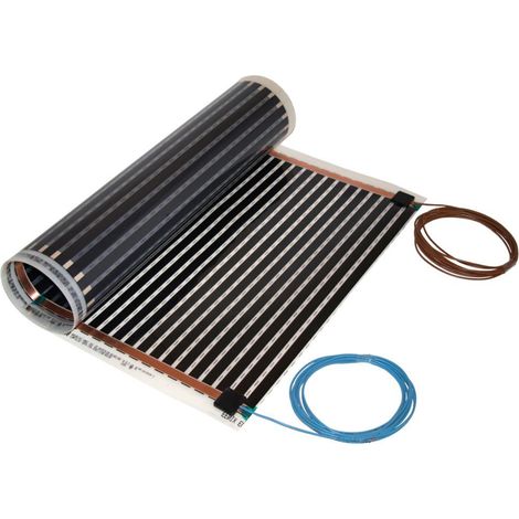 ELEKTRISCHE TEMPERIERUNGSFOLIE 4,5X0,6M (80 W/M2) 216W=2,7 M2