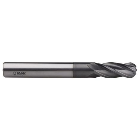 FRESA MICROGRANO IZAR-STD.N LARGA 4Z RADIAL-9407-08.00 MM-ALCRO-PRO - IZAR