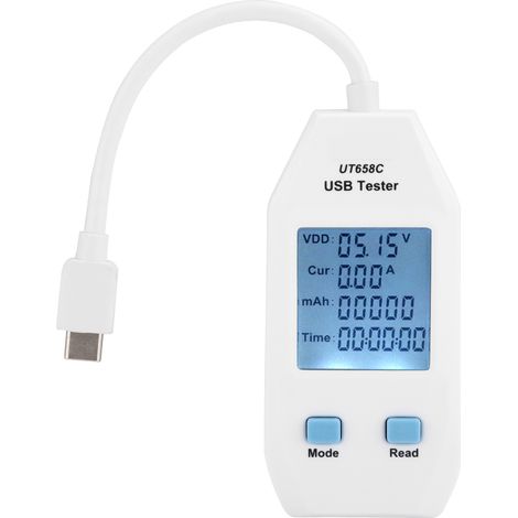 Testeur de courant pour chargeur mobile UNI-T UT658C (1/4)