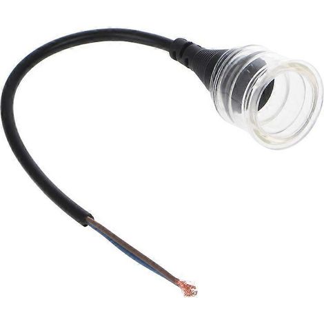 Support de lampe d'aquarium pour tube fluorescent T8, base en caoutchouc transparent étanche, idéal pour les bassins, les aquariums et les piscines. (1/5)