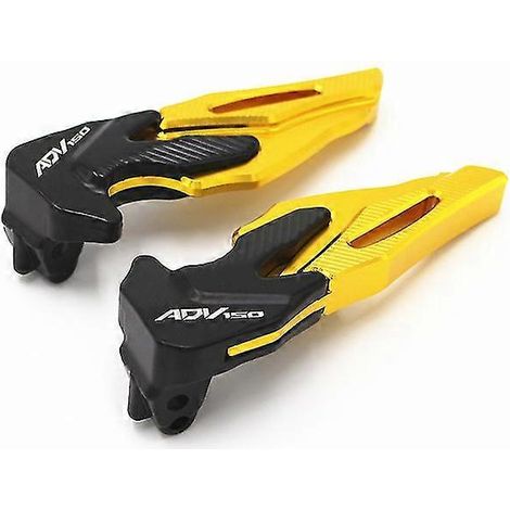 Fußstütze/Klappständer aus Aluminiumlegierung für Honda Adv 150 PCX 150 160 – Gold