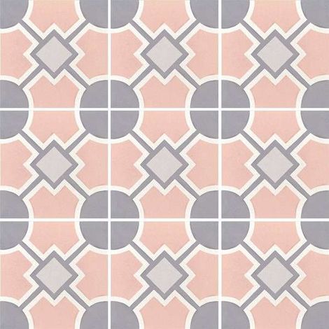 Aelle - Carrelage sol / mur effet ciment 20x20 cm CAPRICE DECO SOLSTICE PASTEL - Vendu par boîte de 1 m² (1/4)