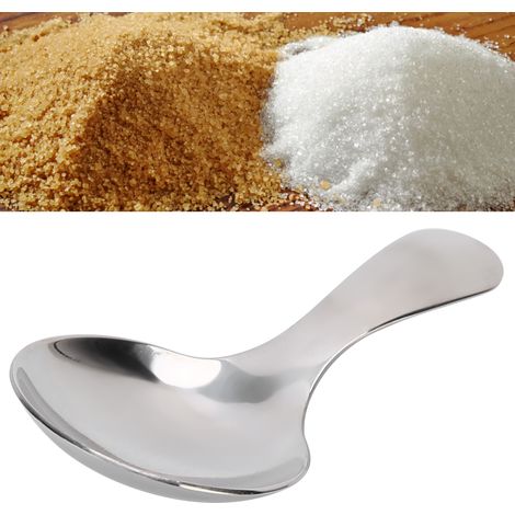 Cuillère à manche court créative en acier inoxydable, cuillère à café multifonction en acier inoxydable, cuillère à glace rétro, cuillère à thé originale, ensemble de couverts, ustensiles de bar (1/5)