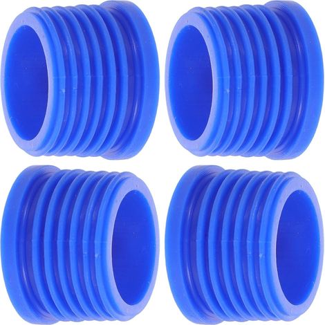 Joints d'étanchéité PVC 50 mm lot de 4 avec protection antibackflow pour salle de bain et buanderie diamètre intérieur 31 mm anti-odeurs et anti-débordement (1/5)