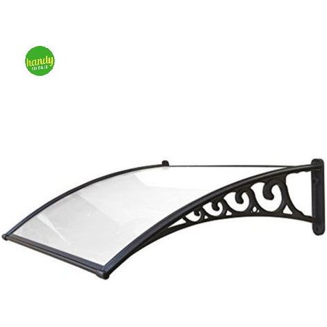 Pensilina maya Ambra Garden compatta nero satinato 100x80cm
