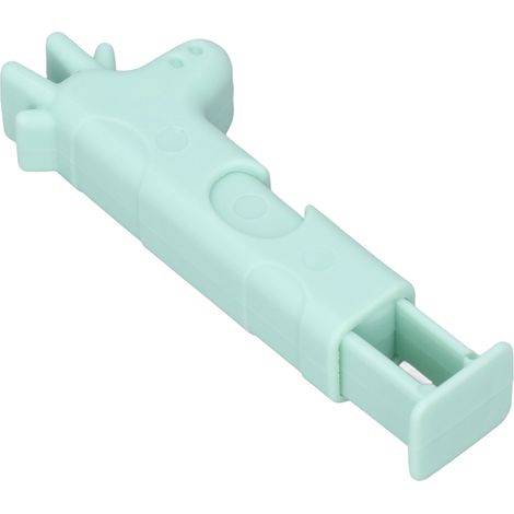 Clips de fermeture à force de serrage élevée, résistants à l'humidité, motif girafe, pour sacs de conservation des aliments, sacs à pain, sacs à goûter, vert (1/5)