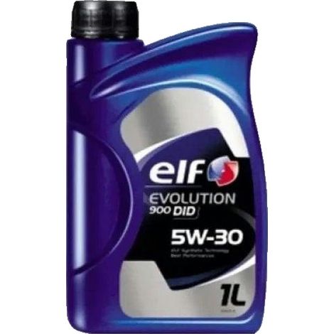 Aceite de motor Elf Evolut 900 DID 5W30, envase de 1 L