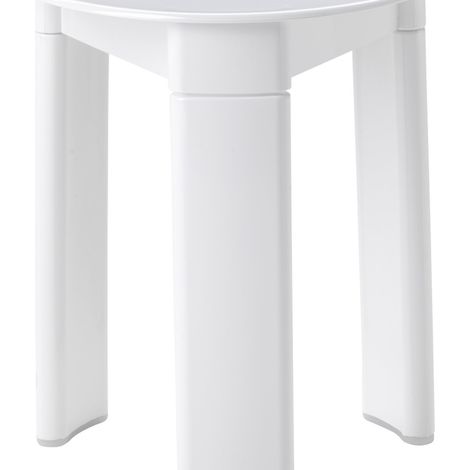 Gedy Hocker Trio Weiß 2072 Ø33x40 Cm Aus Thermoplastischer Harz