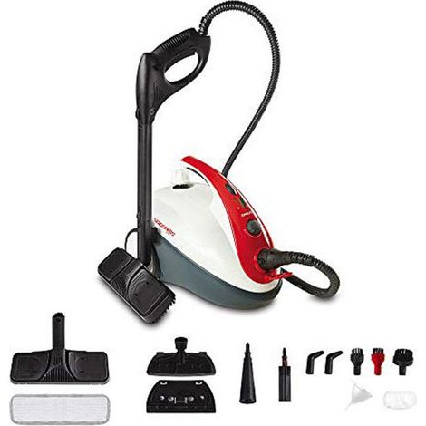 Polti Smart 30 R Nettoyeur Vapeur Noir Rouge Blanc