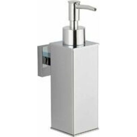 Dispensador de jabón mural de acero inoxidable 304 para decoración de interiores (cromado) (1/5)