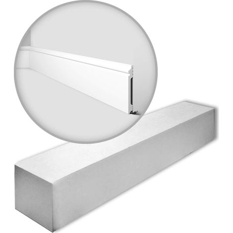 NMC FL14-box WALLSTYL Noel Marquet 1 Scatola 10 pezzi Battiscopa Zoccolino design classico senza tempo  20 m