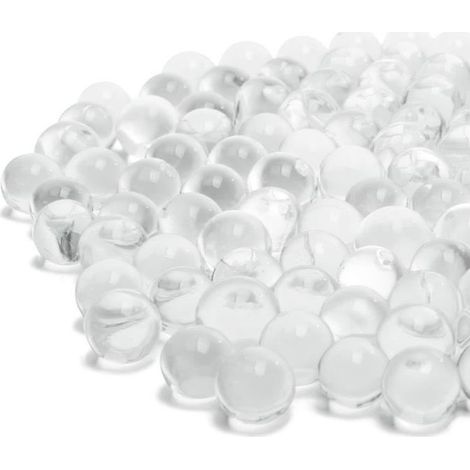 orbeez Perles d\'eau Transparente 10000pcs 53g de Perles de Gel pour Plantes Non Toxiques Remplissage de Vase et Décoration (1/4)