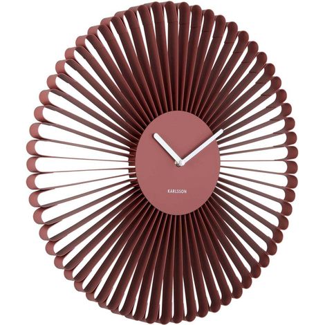 Horloge murale en métal Cascara (1/4)