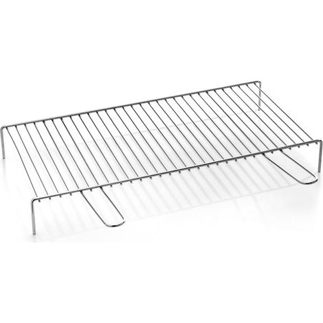 Grillrost 70 x 35 cm aus chromiertem Stahl