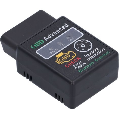Lecteur OBD2 Bluetooth 5.1, Scanneur Diagnostic Auto Double Mode, Outil de Détection de Pannes pour iOS et Android (1/5)