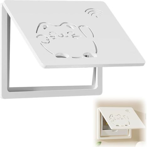 Cache Tableau Electrique, Cache Compteur Electrique Mural À Design À Rabat, Décoration D'Intérieur Pour Protéger L'Interrupteur Principal Et Mur Décoratif (B, 25 X 20Cm) (1/5)